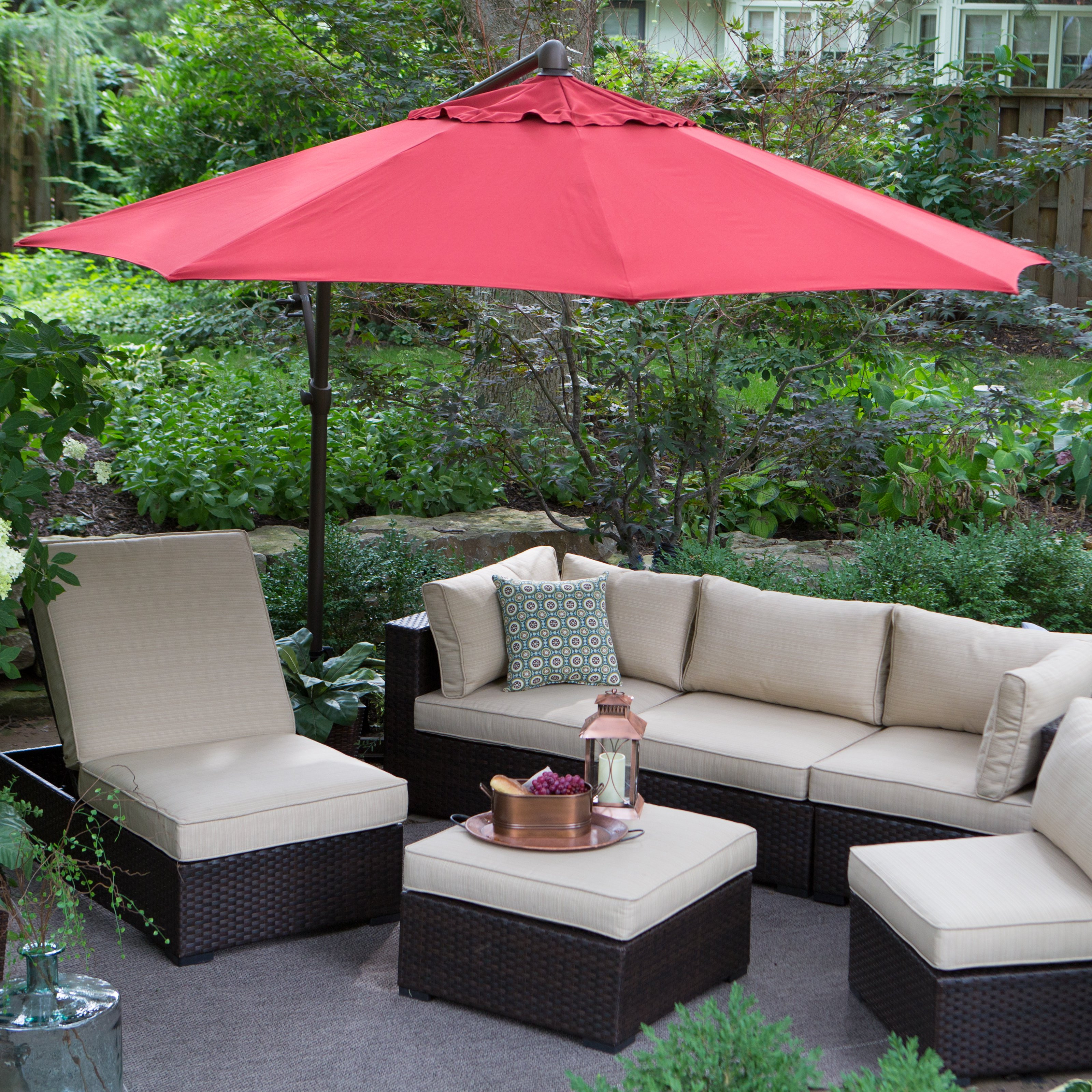 Best ideas about Patio Umbrellas On Sale
. Save or Pin Treasure Garden Ft Obravia Cantilever Octagon fset Patio Now.