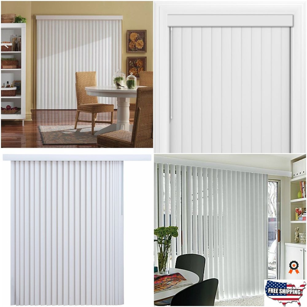 Best ideas about Patio Vertical Blinds
. Save or Pin Vertical Blinds Kit Light Filtering 78x84" White Wide Now.