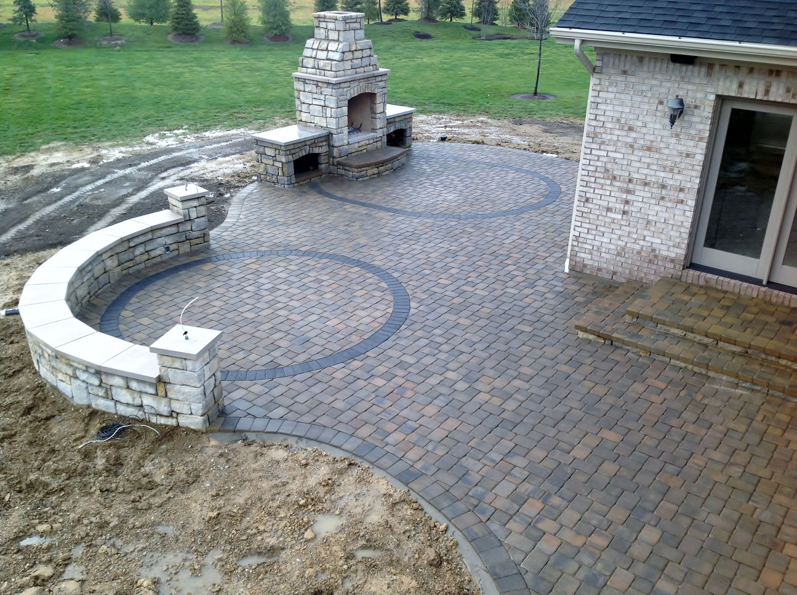 Best ideas about Paver Stone Patio
. Save or Pin Paver Patio Natural Stone Seating Wall Outdoor Now.