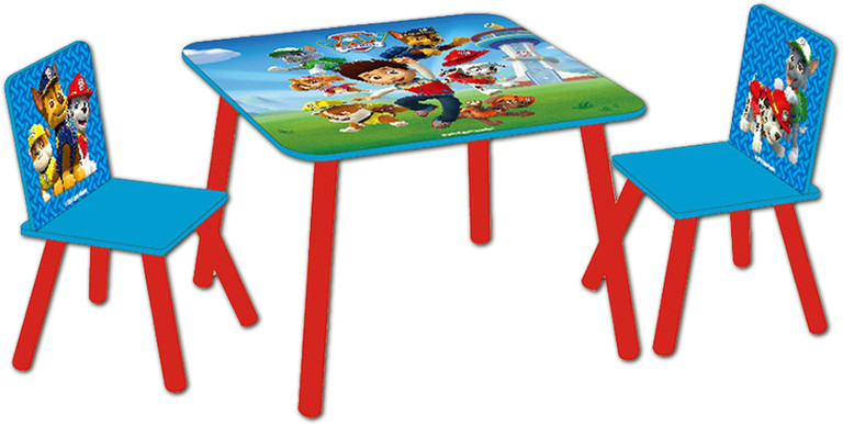 Best ideas about Paw Patrol Table And Chairs
. Save or Pin Paw Patrol Set of wooden table and 2 wooden chairs £51 Now.