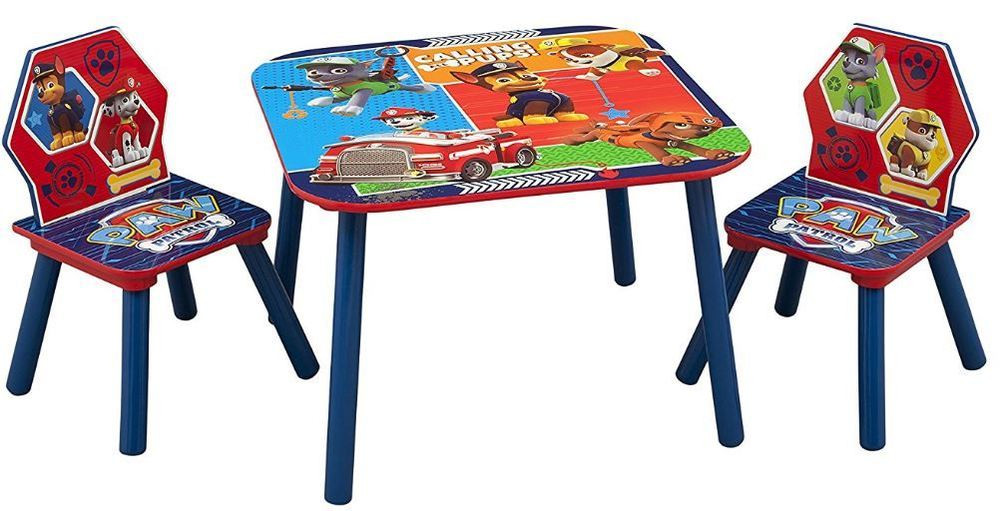 Best ideas about Paw Patrol Table And Chairs
. Save or Pin Delta Children Paw Patrol Kids Wooden Table and 2 Chairs Now.