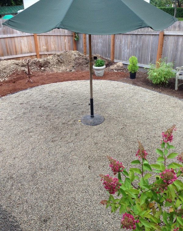 Best ideas about Pea Gravel Patio
. Save or Pin Progress on a Fall Backyard Project The Pea Gravel Patio Now.