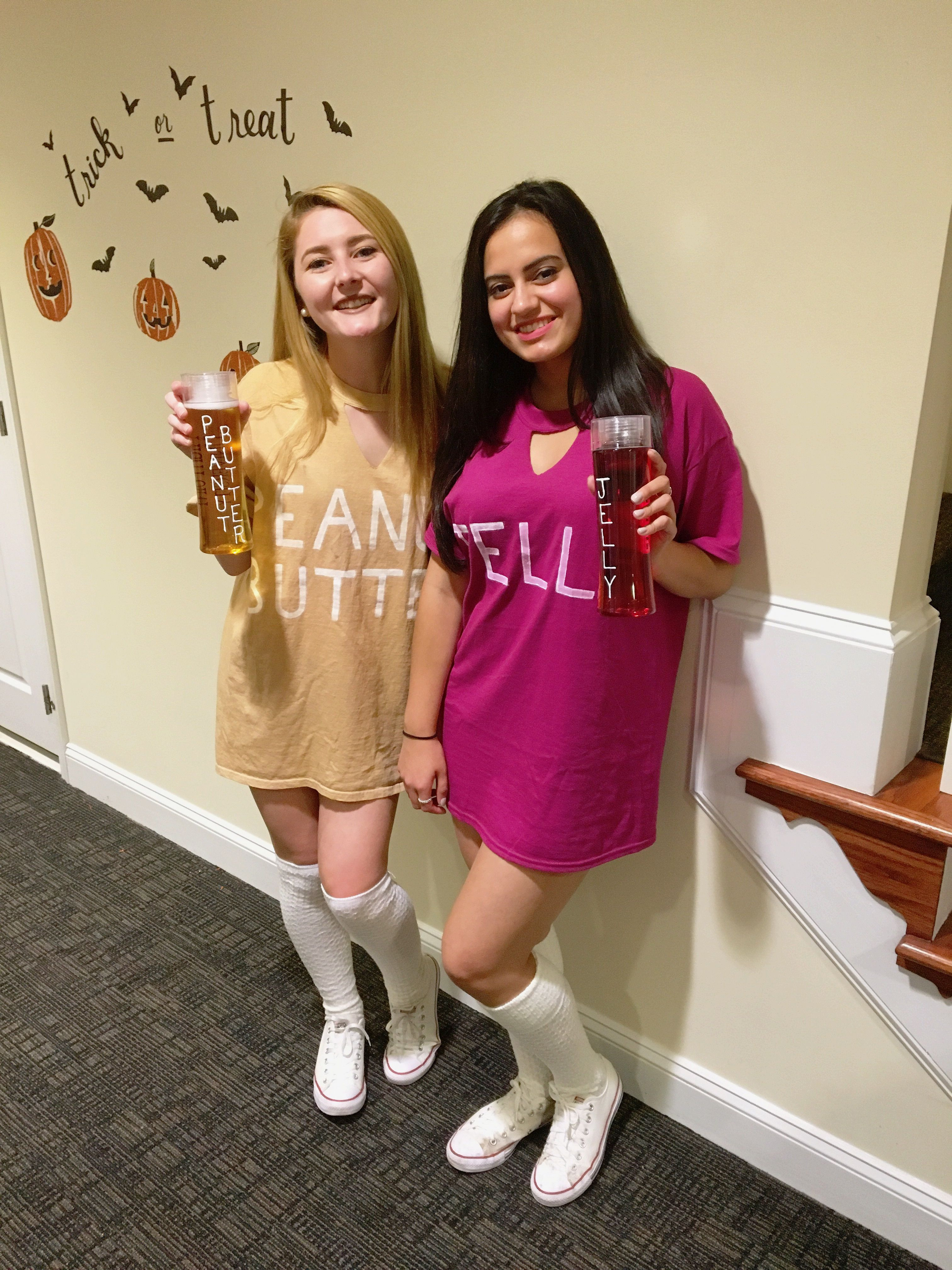 Best ideas about Peanut Butter And Jelly Costume DIY
. Save or Pin Peanut butter and jelly costume Shirts are hand made Now.
