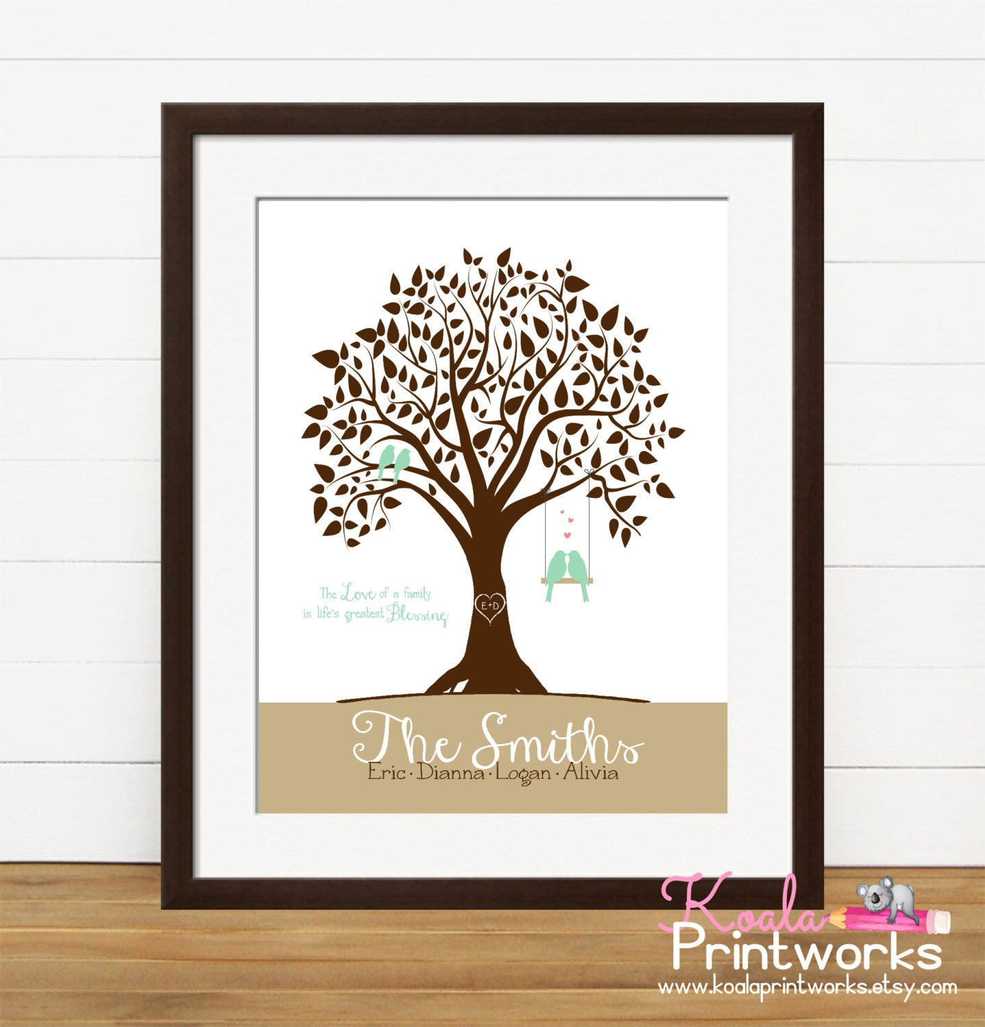 Best ideas about Personalized Wall Art
. Save or Pin Personalized Family Tree Family Art Print Family Wall Art Now.