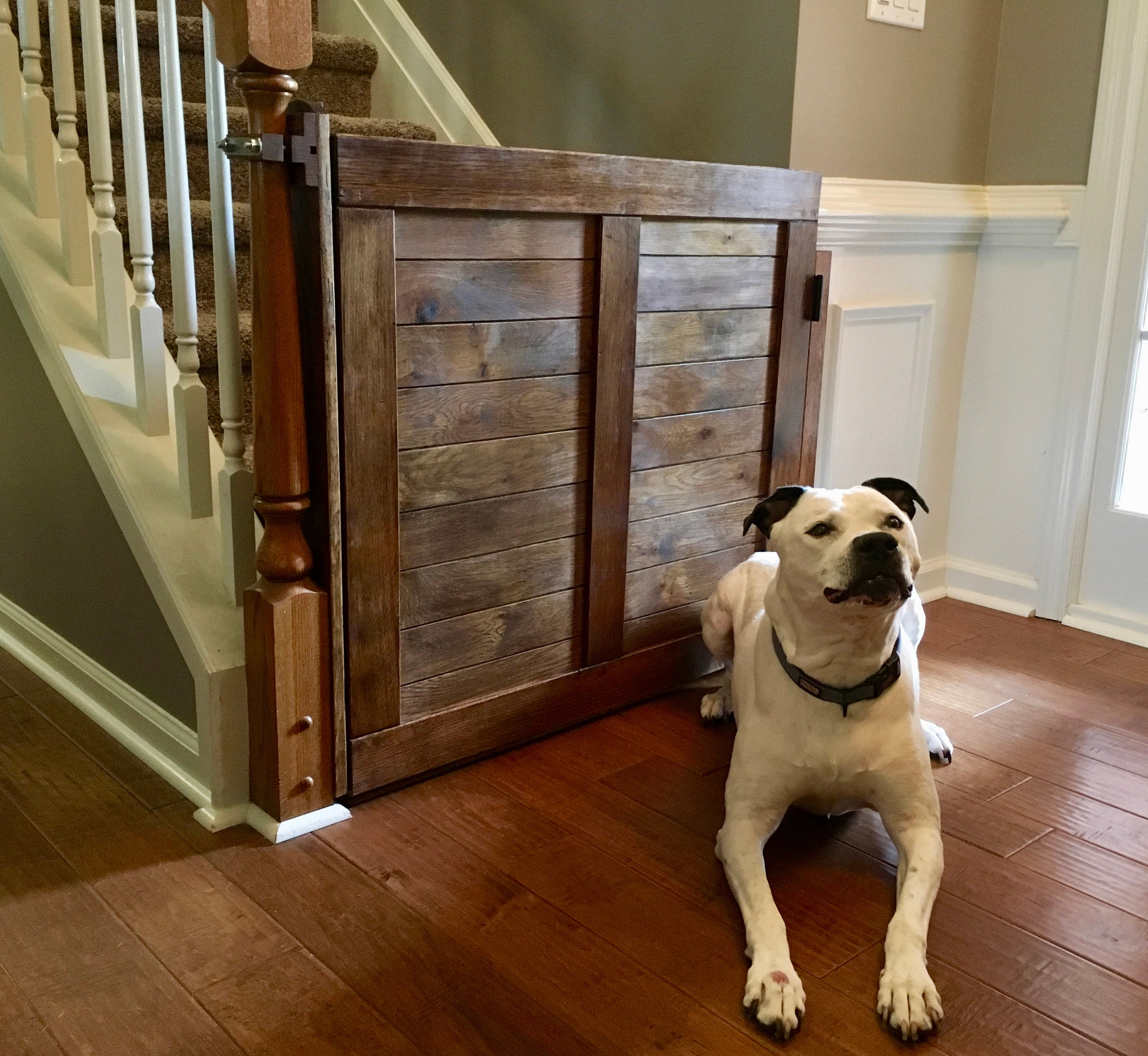 Best ideas about Pet Gate For Stairs
. Save or Pin Pet Gate Baby Gate Stair Gate Wood Gate Safety Gate for Now.