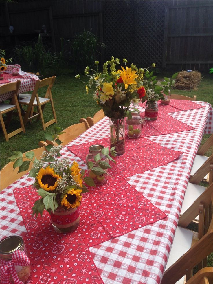 Best ideas about Picnic Table Ideas
. Save or Pin 25 best Picnic centerpieces ideas on Pinterest Now.