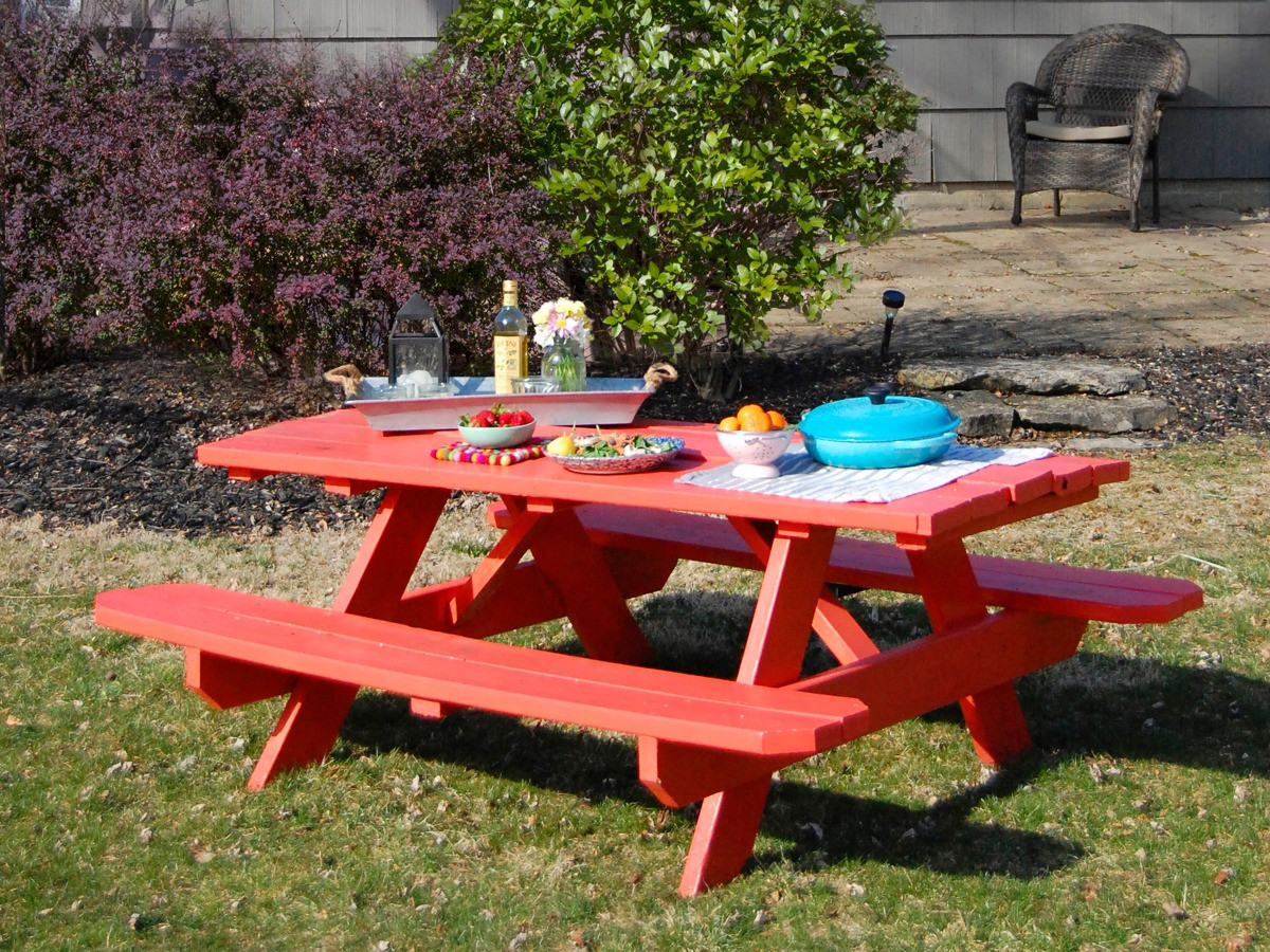 Best ideas about Picnic Table Ideas
. Save or Pin Painting a Picnic Table Now.