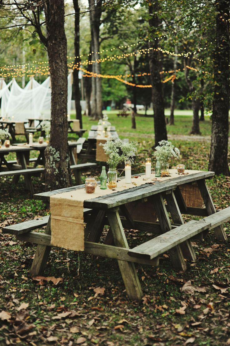 Best ideas about Picnic Table Ideas
. Save or Pin picnic style outdoor wedding reception captured by Now.