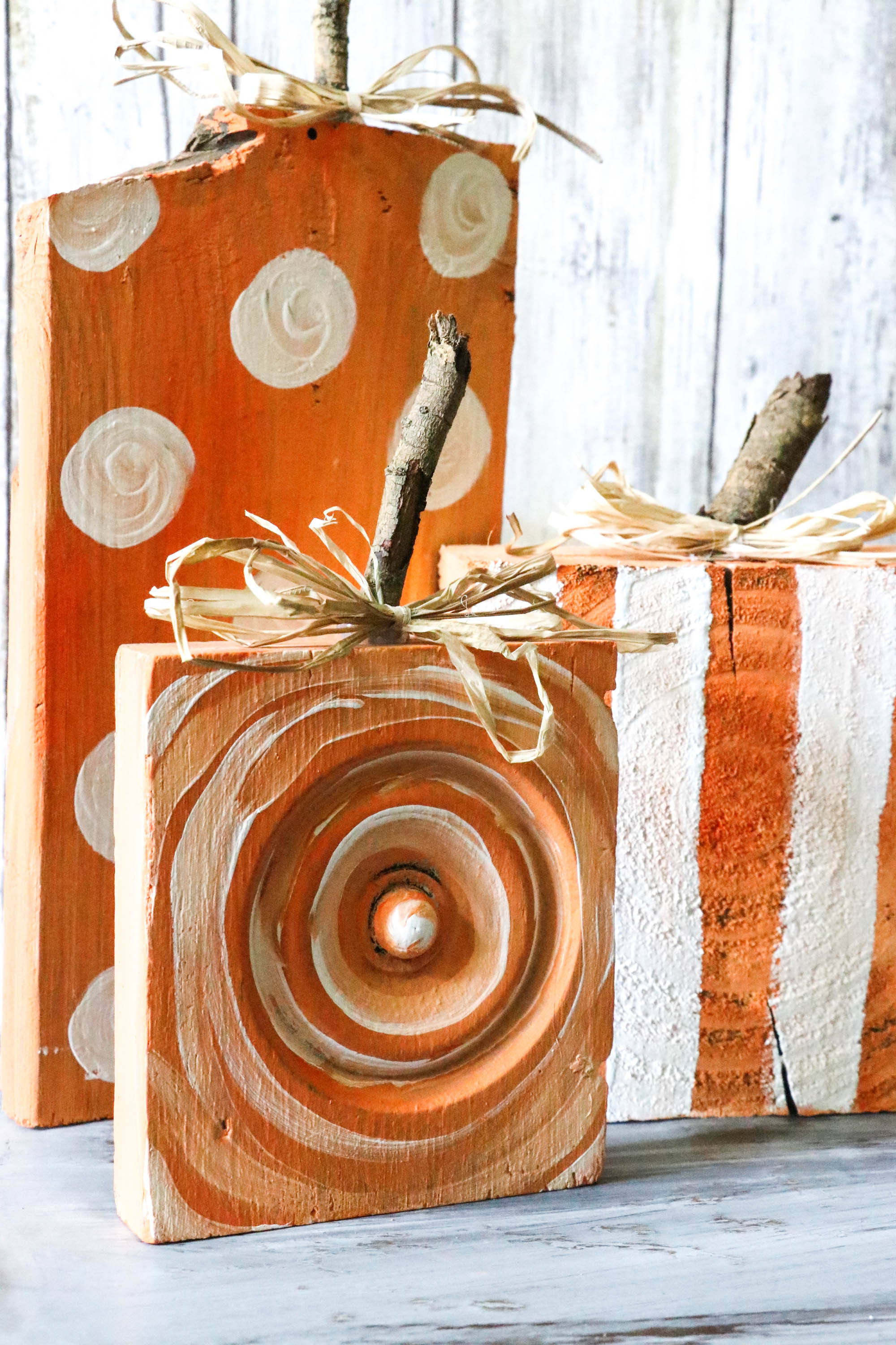 Best ideas about Pictures On Wood DIY
. Save or Pin DIY Scrap Wood Pumpkins Re Fabbed Now.