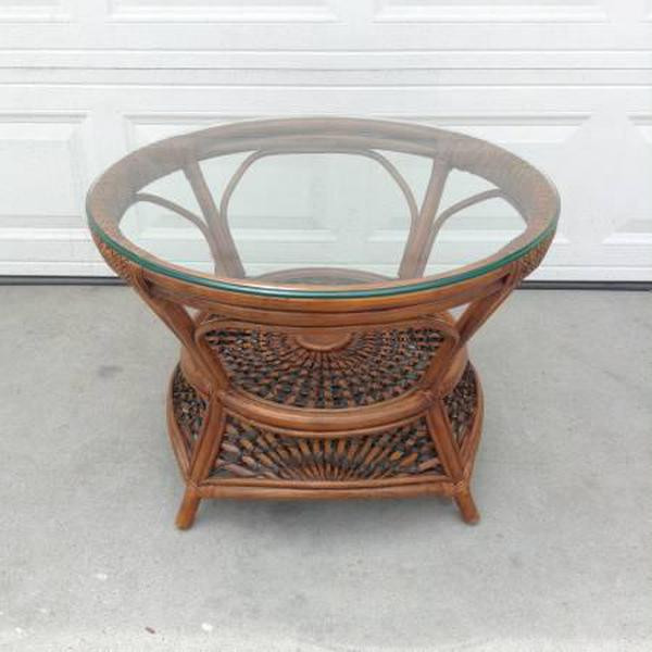 Best ideas about Pier 1 Coffee Table
. Save or Pin Tropical Round Pier 1 Coffee Table w Glass Top Now.