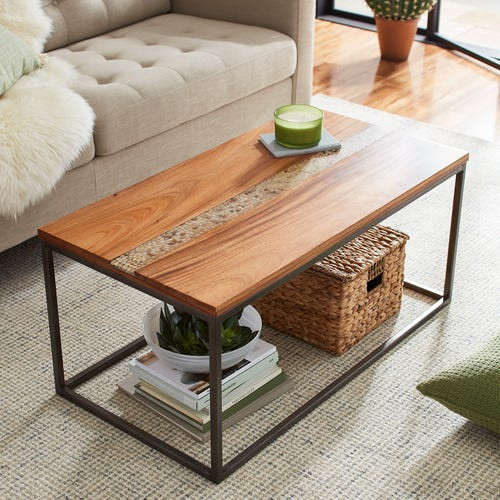 Best ideas about Pier One Coffee Table
. Save or Pin River Rock Coffee Table Now.