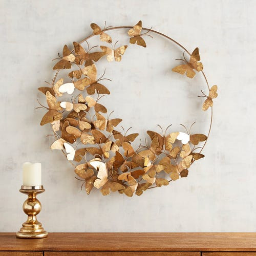 Best ideas about Pier One Wall Art
. Save or Pin Golden Butterfly Wall Decor Now.