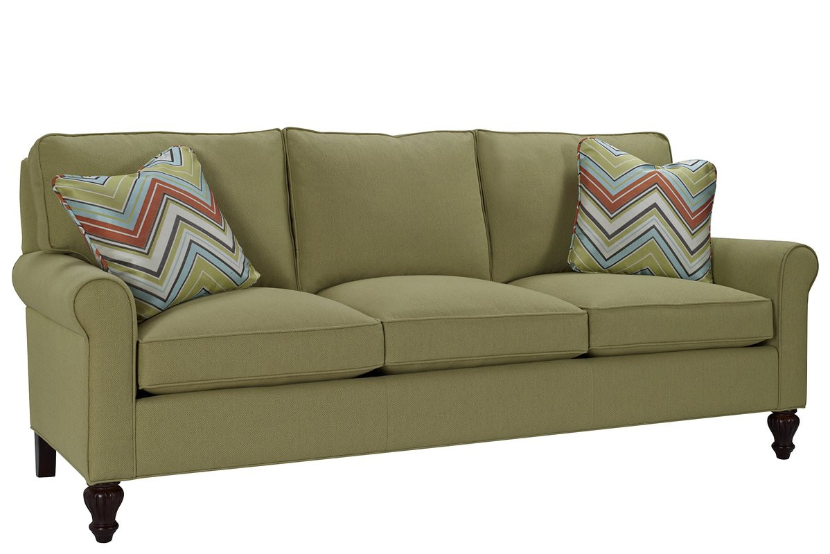Best ideas about Pillow Back Sofa
. Save or Pin Classic fort Curved Arm Three Loose Pillow Back Sofa Now.