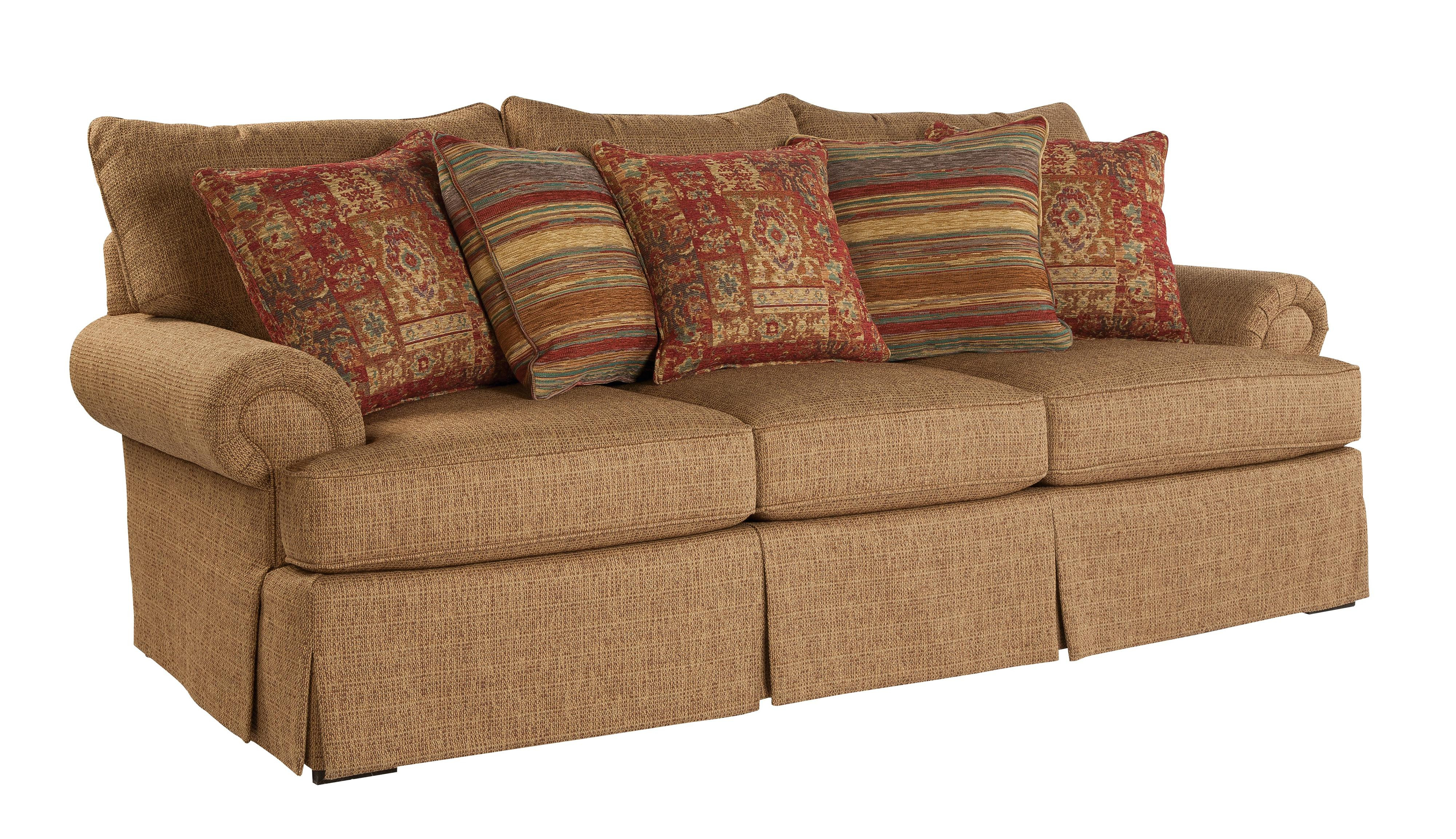 Best ideas about Pillow Back Sofa
. Save or Pin Loose Pillow Back Sofa with Rolled Arms and Skirt by Now.