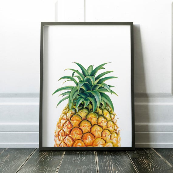 Best ideas about Pineapple Kitchen Decorations
. Save or Pin Pineapple Wall Art Print Printable Pineapple Kitchen Decor Now.