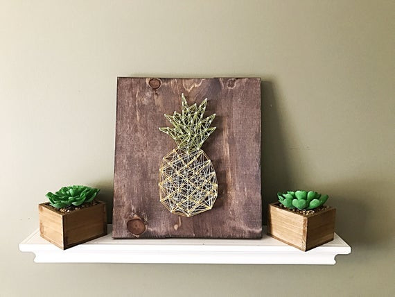 Best ideas about Pineapple Kitchen Decorations
. Save or Pin Pineapple sign pineapple kitchen decor pineapple string art Now.
