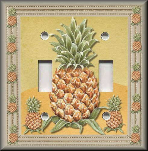Best ideas about Pineapple Kitchen Decorations
. Save or Pin Light Switch Plate Cover Pineapple Kitchen Fruit Home Now.