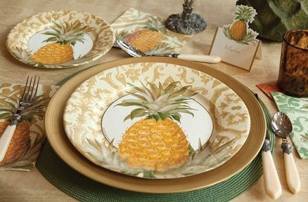 Best ideas about Pineapple Kitchen Decorations
. Save or Pin Pineapple place setting PINEAPPLE DECOR Now.