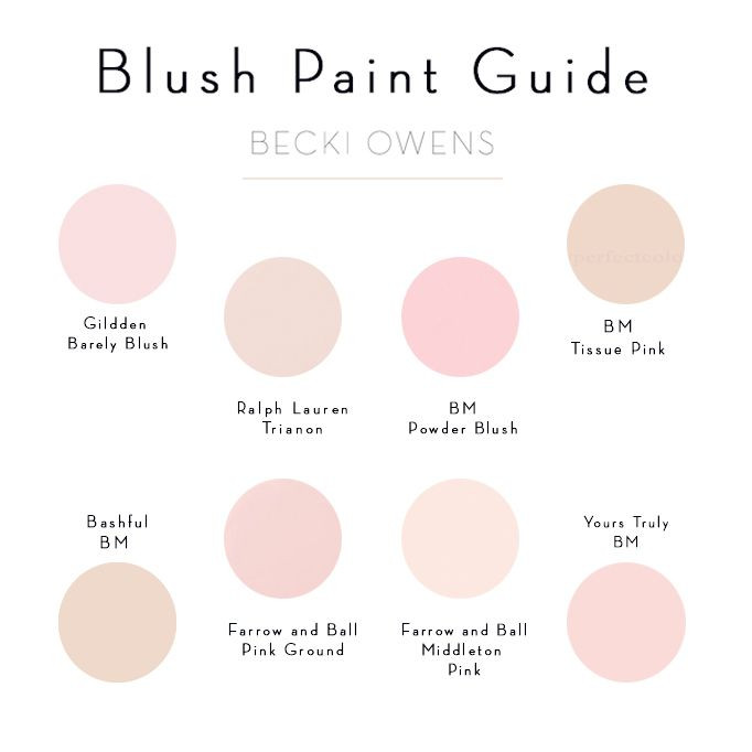 Best ideas about Pink Paint Colors
. Save or Pin Blush Pink Paint Guide BECKI OWENS Now.