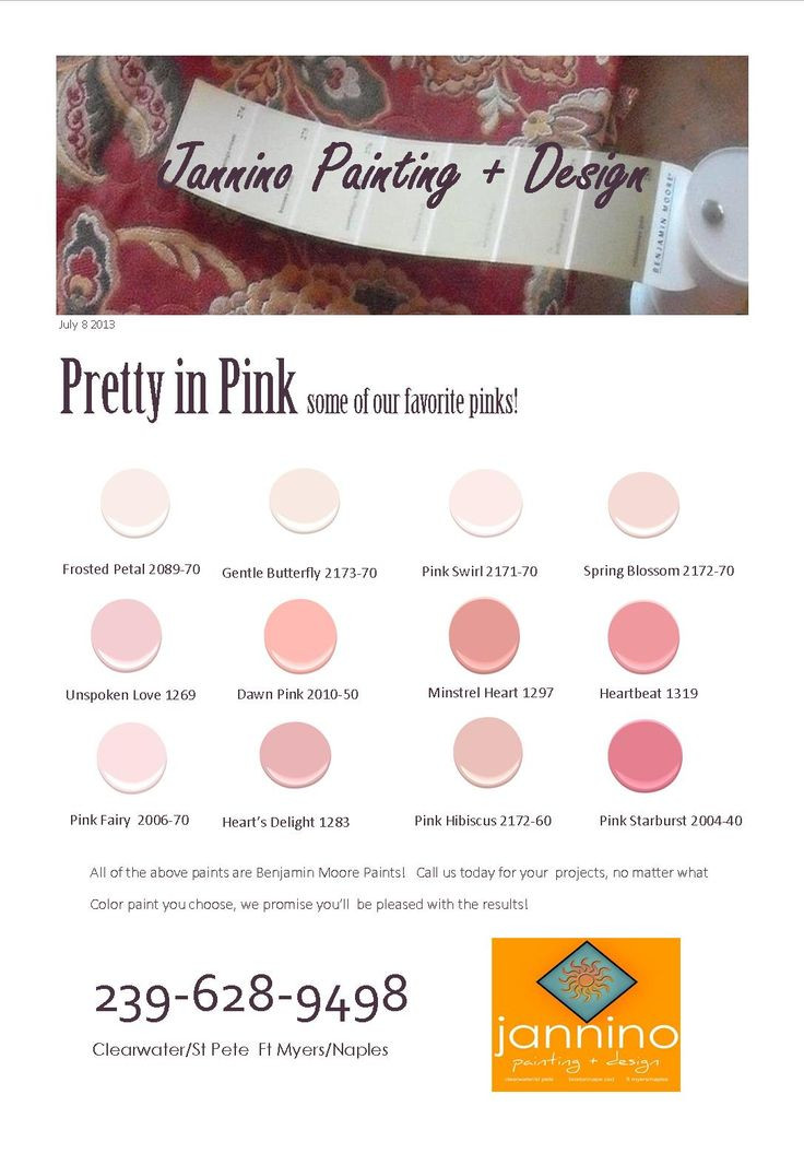 Best ideas about Pink Paint Colors
. Save or Pin Best 25 Benjamin moore pink ideas on Pinterest Now.