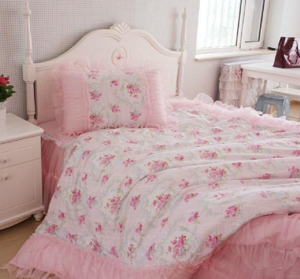 Best ideas about Pink Shabby Chic Bedding
. Save or Pin Shabby Princess Floral Chic Rose Pink Duvet Quilt Cover Now.