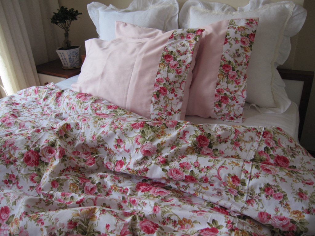 Best ideas about Pink Shabby Chic Bedding
. Save or Pin shabby chic Bedding Red green Pink roses floral by nurdanceyiz Now.
