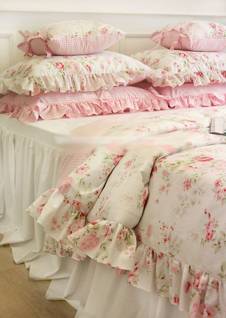 Best ideas about Pink Shabby Chic Bedding
. Save or Pin Shabby Chic Cottage Floral Quilt Duvet Cover Pillow Case Now.