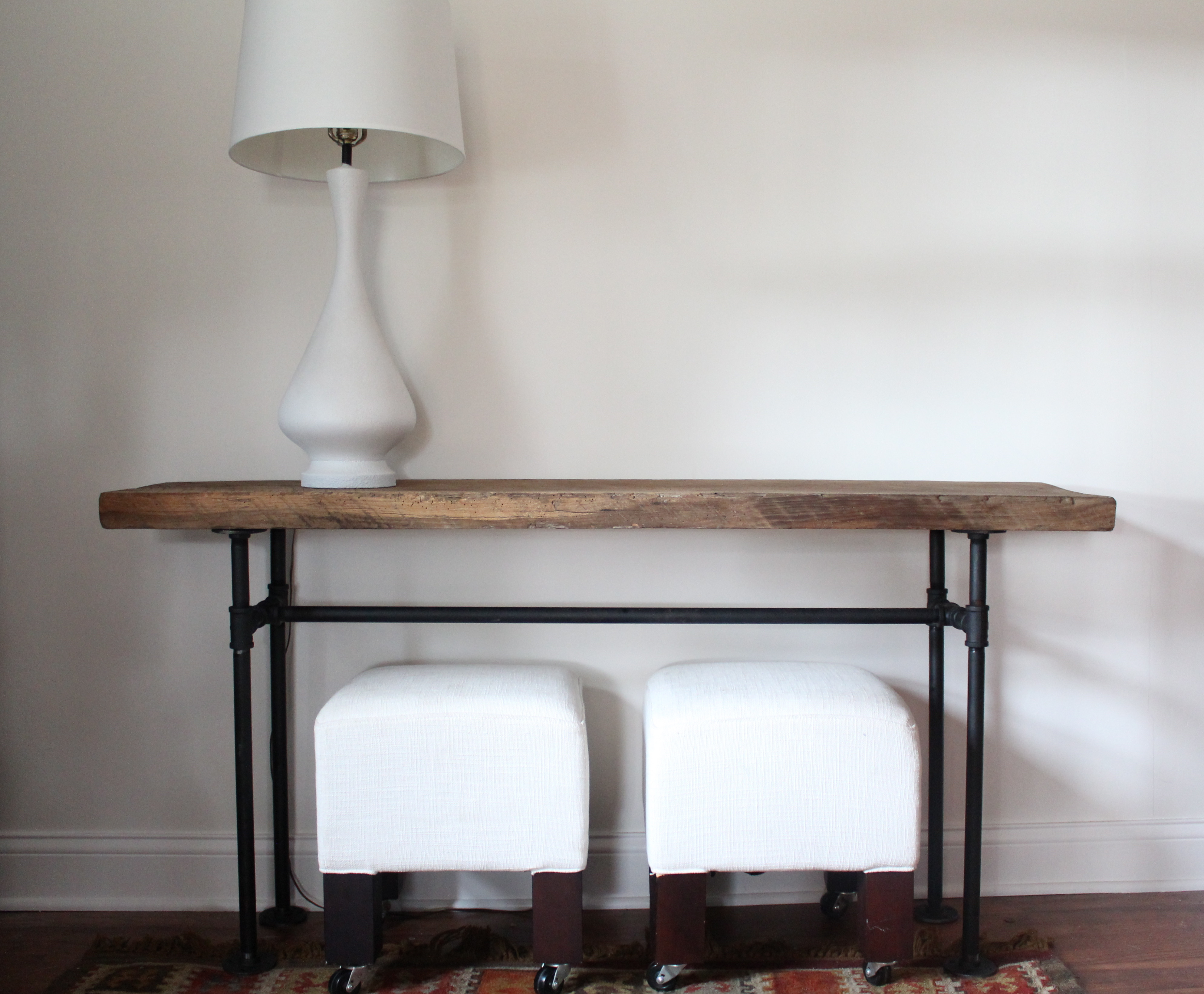 Best ideas about Pipe Table DIY
. Save or Pin diy black pipe console table handmaidtales Now.
