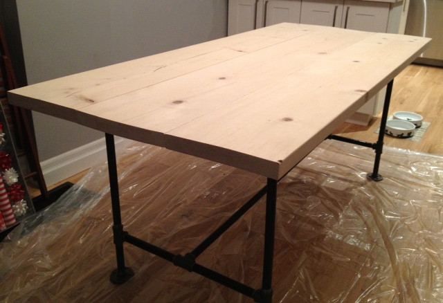 Best ideas about Pipe Table DIY
. Save or Pin DIY Pipe & Wood Table Pt 1 Storefront Life Now.