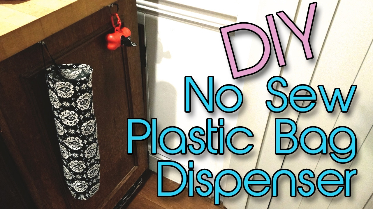 Best ideas about Plastic Bag Storage DIY
. Save or Pin Plastic Bag Dispenser No Sew DIY Now.
