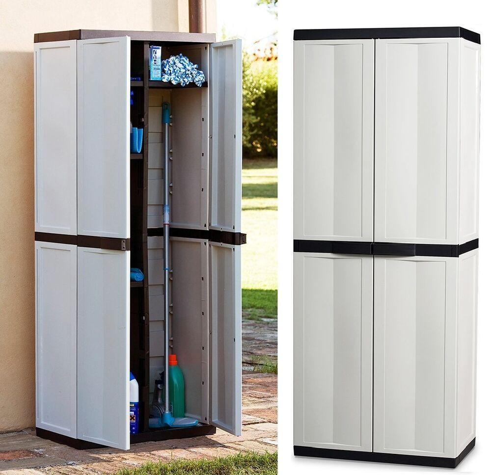 Best ideas about Plastic Garage Storage Cabinets
. Save or Pin Storage Cabinet Garden Garage House Shed Patio Now.