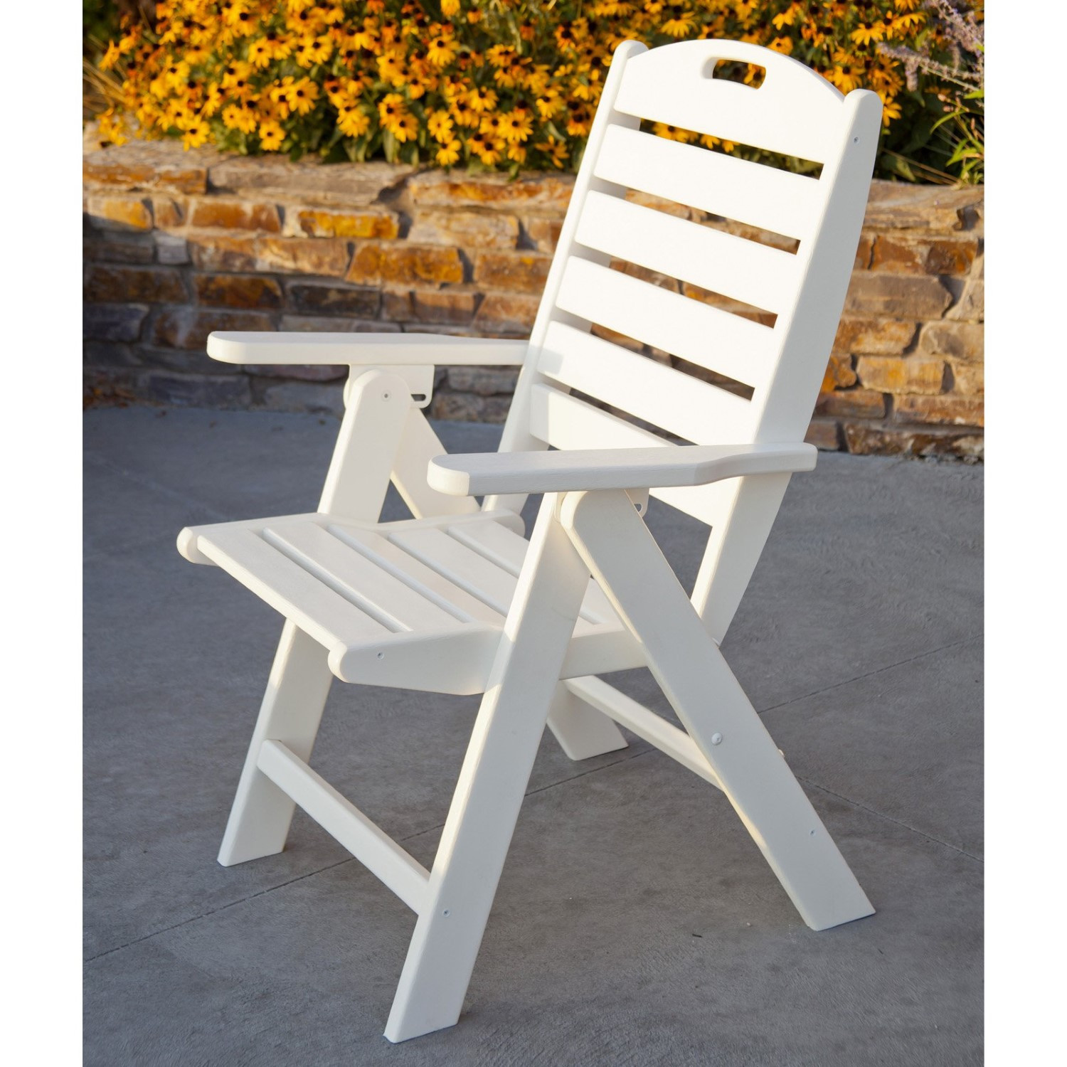 Best ideas about Plastic Patio Furniture
. Save or Pin POLYWOOD Nautical Recycled Plastic Highback Patio Chair Now.