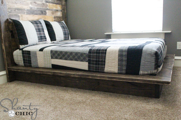 Best ideas about Platform Bed Plans DIY
. Save or Pin Easy DIY Platform Bed Shanty 2 Chic Now.