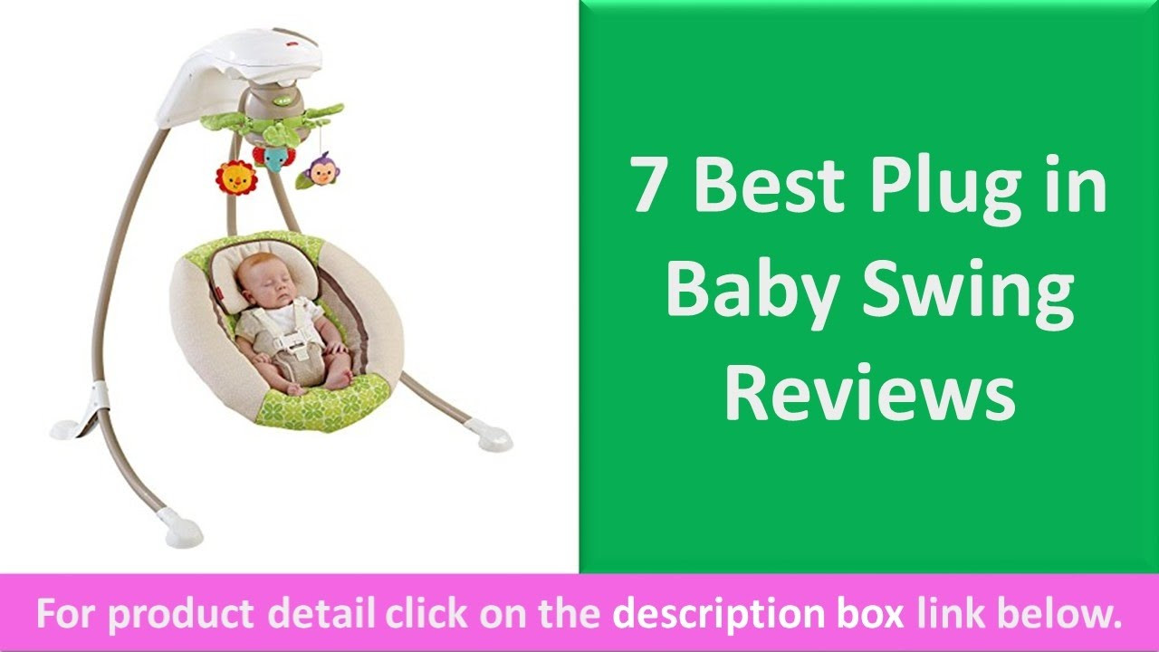 Best ideas about Plug In Baby Swing
. Save or Pin 7 Best Plug in Baby Swing Reviews Now.