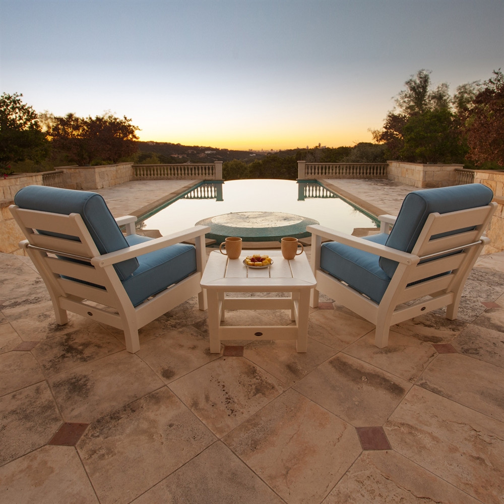 Best ideas about Polywood Patio Furniture
. Save or Pin POLYWOOD Harbour 3 Piece Outdoor Deep Seating Set Now.