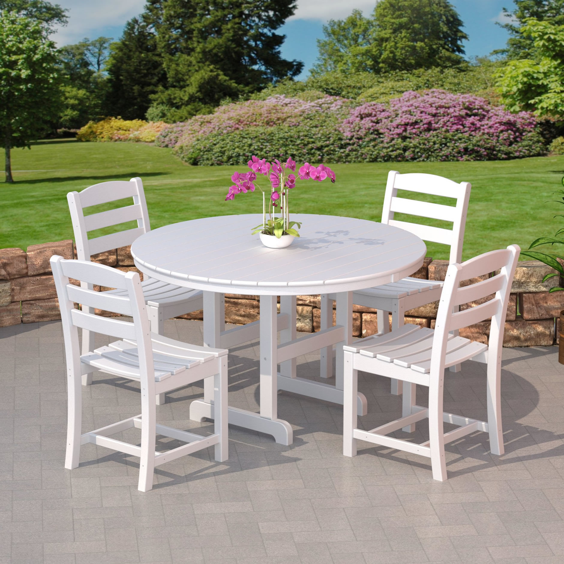 Best ideas about Polywood Patio Furniture Outlet
. Save or Pin POLYWOOD La Casa Cafe Outdoor Dining Set Dining Sets Now.