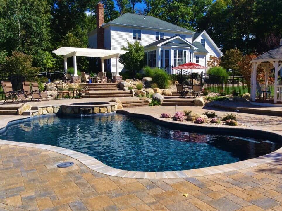 Best ideas about Pool And Patio
. Save or Pin Gunite and inground gunite pools Now.