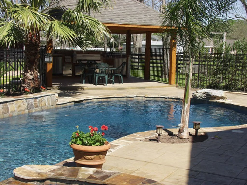 Best ideas about Pool Patio Ideas
. Save or Pin 20 Gorgeous Poolside Outdoor Kitchen Designs Now.