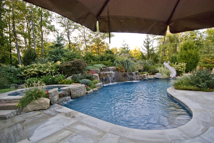 Best ideas about Pools Landscape Design
. Save or Pin Luxury Swimming Pool & Spa Design Ideas Outdoor Indoor NJ Now.