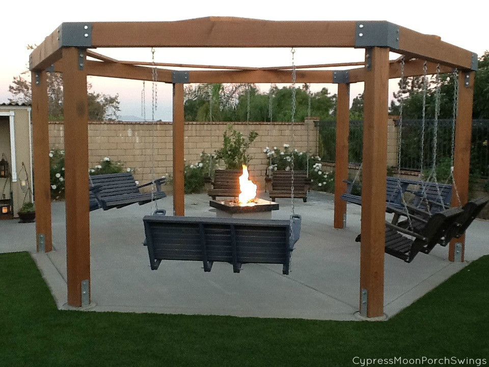 Best ideas about Porch Swing Fire Pit
. Save or Pin Porch Swings Fire Pit Circle Porch Swings Patio Swings Now.