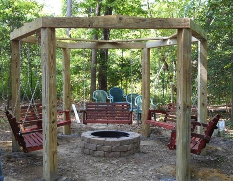 Best ideas about Porch Swing Fire Pit
. Save or Pin Porch Swings Fire Pit Circle Porch Swings Patio Swings Now.