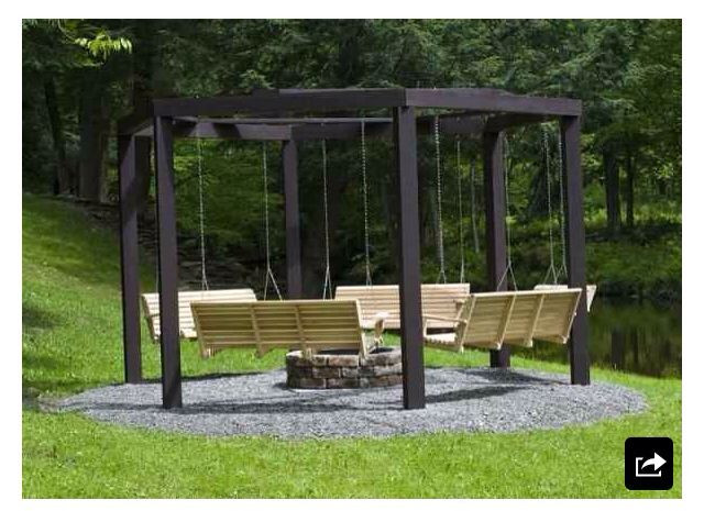 Best ideas about Porch Swing Fire Pit
. Save or Pin Porch swing fire pit Garden Ideas Now.