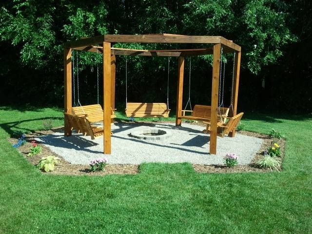 Best ideas about Porch Swing Fire Pit
. Save or Pin Porch Swings Fire Pit Circle Porch Swings Patio Swings Now.