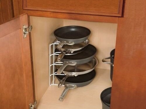 Best ideas about Pots And Pan Cabinet Organizer
. Save or Pin Kitchen Rack Cookware Pot Pan Cover Rack Holder Cabinet Now.