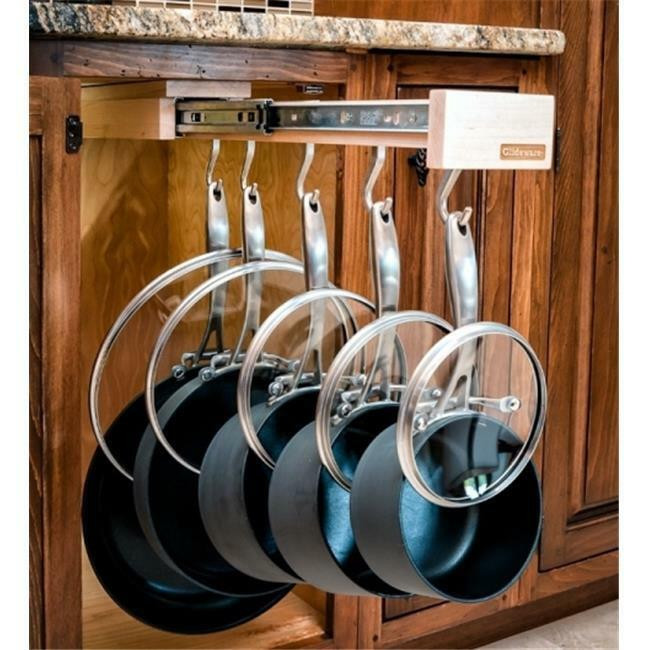 Best ideas about Pots And Pan Cabinet Organizer
. Save or Pin Glideware Pull out Cabinet Organizer for Pots and Pans Now.