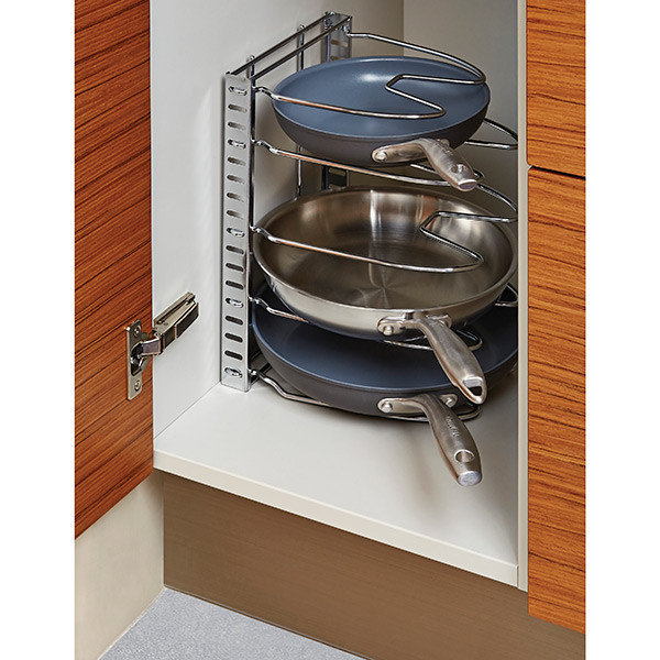 Best ideas about Pots And Pan Cabinet Organizer
. Save or Pin Chrome Cookware Organizer Now.