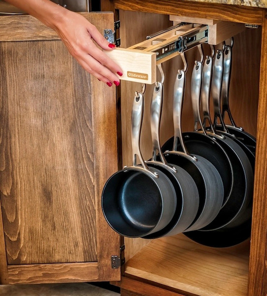 Best ideas about Pots And Pan Cabinet Organizer
. Save or Pin Kitchen pot organizer pot and pan storage cabinet lowe s Now.