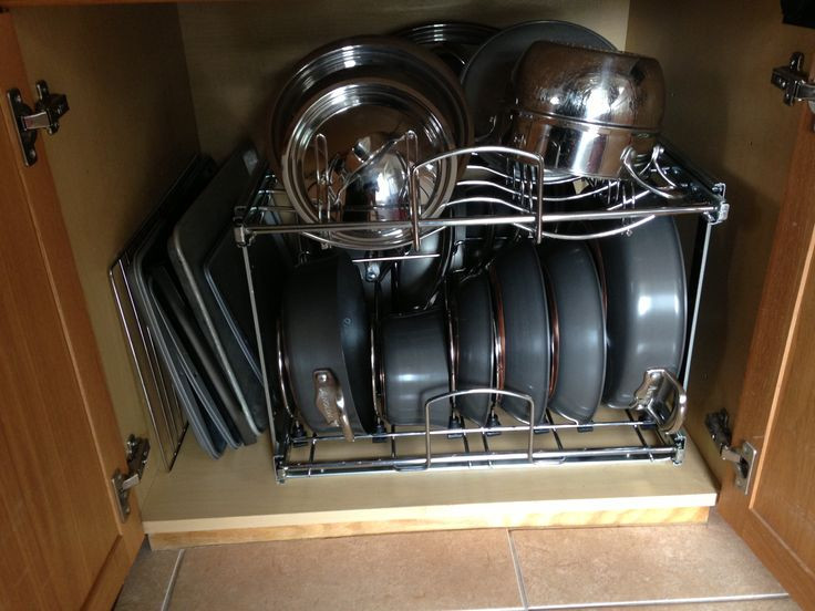 Best ideas about Pots And Pans Organizer DIY
. Save or Pin Pots and pans organizer got from Lowes They actually Now.