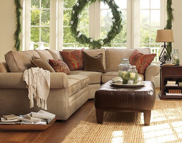 Best ideas about Pottery Barn Family Room
. Save or Pin Neutral Couch Family Room Now.