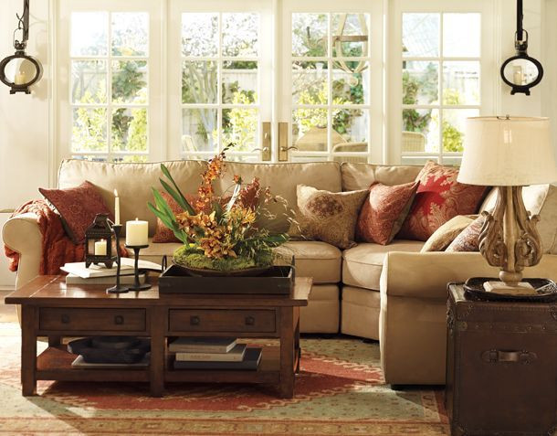 Best ideas about Pottery Barn Family Room
. Save or Pin French doors with windows on each side perhaps great room Now.